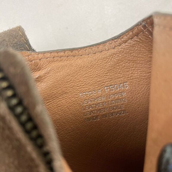 Madewell Size 7.5 Billie Boot Suede Boots Bootie Ankle F5045 Wet Pebble Zip $228 - Picture 7 of 10